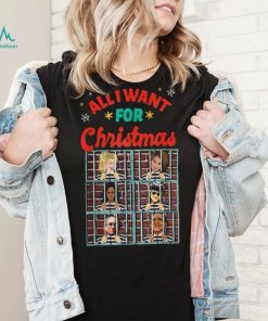 All I Want for Christmas Biden Trump Ugly T Shirt