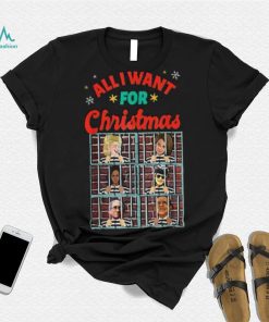 All I Want for Christmas Biden Trump Ugly T Shirt