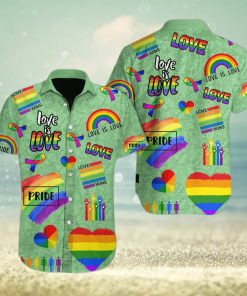 Ally 3D T Shirt Lgbt Love Is Love Pride Design Hawaiian Shirt Support LGBT Month