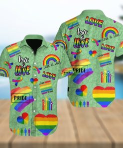 Ally 3D T Shirt  Lgbt Love Is Love Pride Design Hawaiian Shirt Support LGBT Month