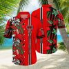 SKYY Vodka Mickey Mouse Hibicus Flower Gift Hawaiian Set Shirt