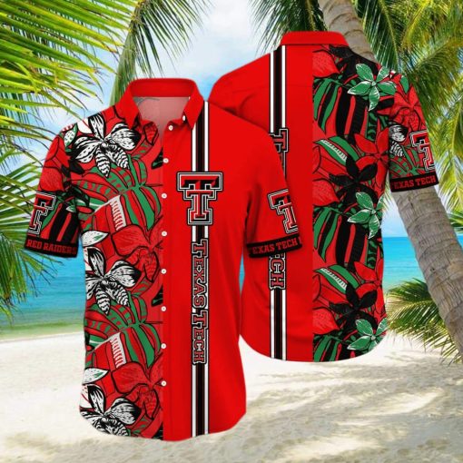 Aloha NCAA Texas Tech Red Raiders Hawaiian Shirt Summer Gift For Friend shirt