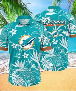 NFL Miami Dolphins Hawaiian Shirt,Aloha Shirt,Summer Gift For