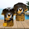 Merrimack Warriors 3D Hawaiian Shirt Hibiscus Sport Style NCAA Men And Women Gift For Fans