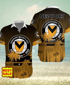 Aloha Newport County Team EFL Hawaiian Shirt And Short Women Men