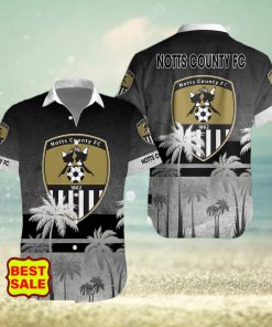 Aloha Notts County FC Team EFL Hawaiian Shirt And Short Women Men