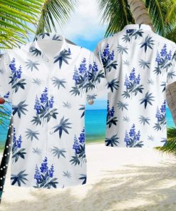 Amazing Blue Bonnet Hawaiian Shirt And Short Set Gift Men Women