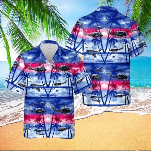 Amazing Helicopter Uh 1N 1St Hawaiian Shirts Or Shorts hawaiian shirt