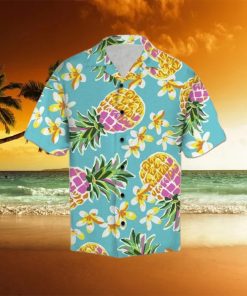 Los Angeles Dodgers Logo Pineapple Hawaiian Shirt Man - T-shirts Low Price