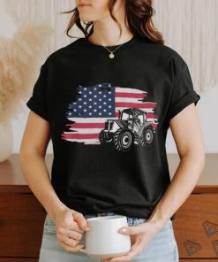 American Farmer US Flag Farmer & Farming Gift T Shirt