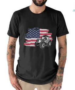 American Farmer US Flag Farmer & Farming Gift T Shirt