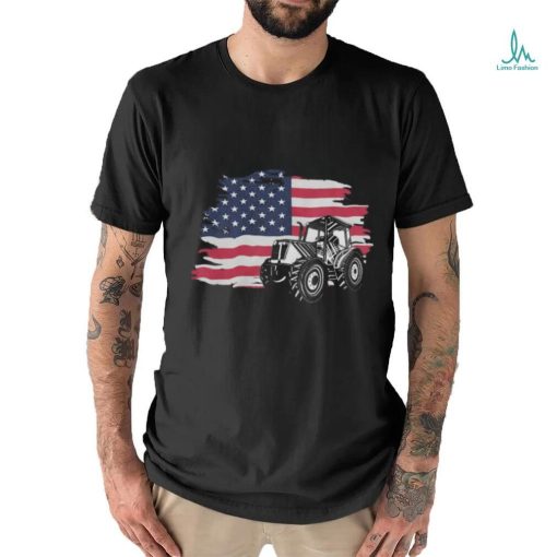 American Farmer US Flag   Farmer & Farming Gift T Shirt