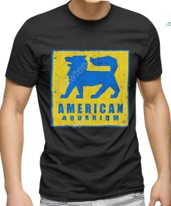 American aquarium shop shitty kitty wolf shirt
