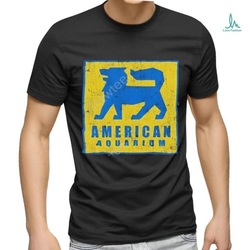 American aquarium shop shitty kitty wolf shirt