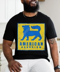 American aquarium shop shitty kitty wolf shirt