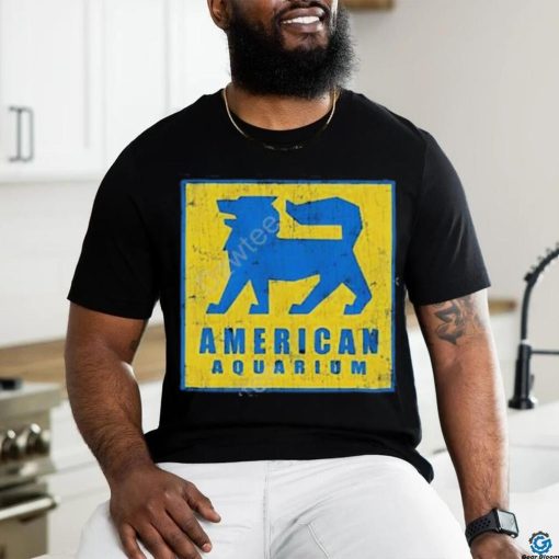 American aquarium shop shitty kitty wolf shirt
