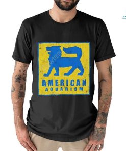 American aquarium shop shitty kitty wolf shirt