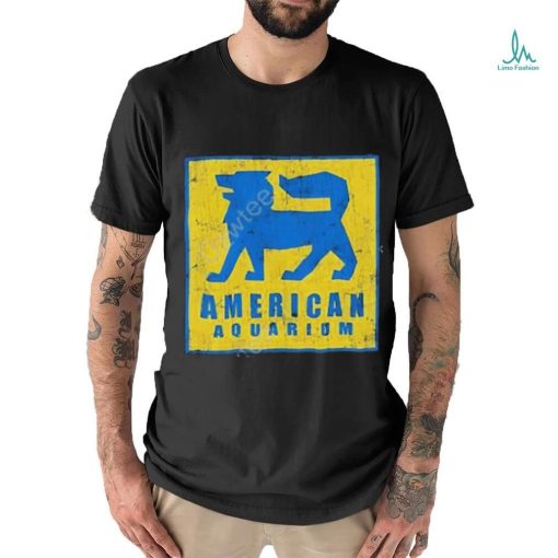American aquarium shop shitty kitty wolf shirt