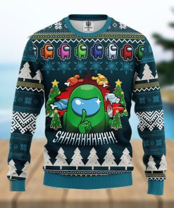 Among Us Impostor Ugly Christmas Sweater For Men Women