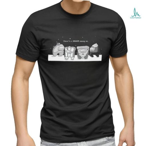 Among Us there’s a snack game shirt