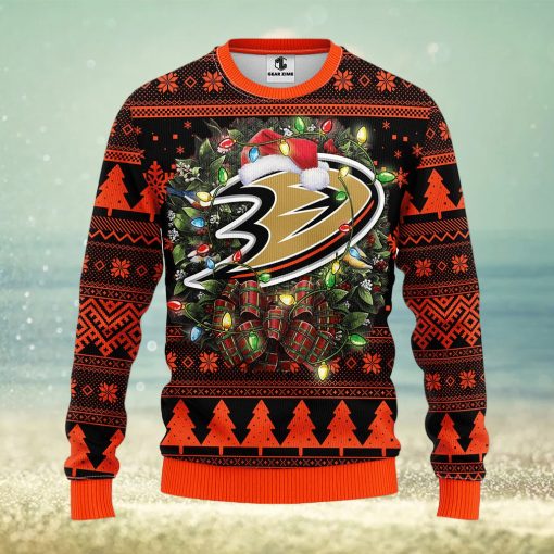 Anaheim Ducks Christmas Ugly Sweater