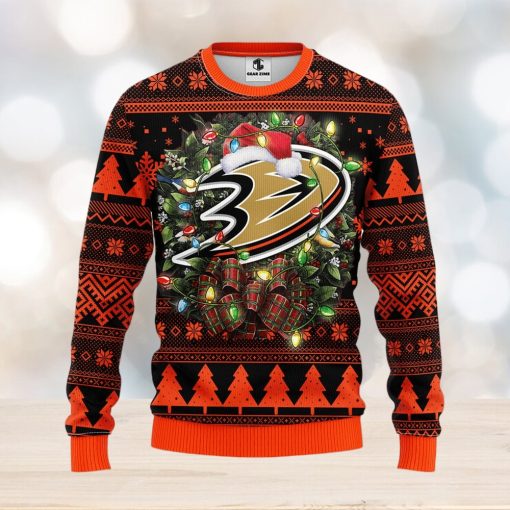 Anaheim Ducks Christmas Ugly Sweater