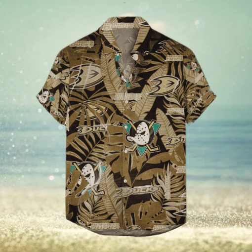 Anaheim Ducks Retro NHL 3D Hawaiian Shirt And Shorts For Men And Women Gift Fans