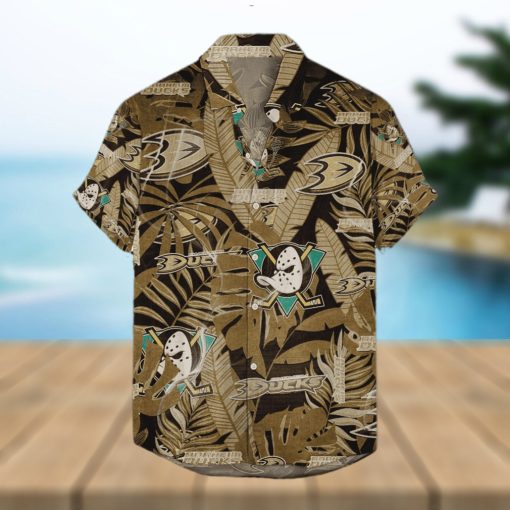 Anaheim Ducks Retro NHL 3D Hawaiian Shirt And Shorts For Men And Women Gift Fans