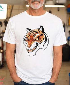 Angry Tiger head art shirt