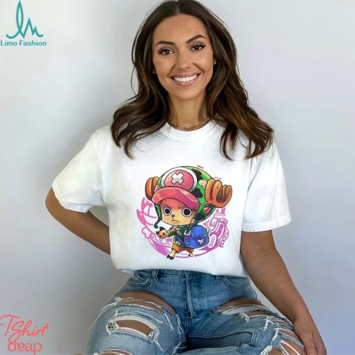 Anime One Piece Chopper Printed Costume Tee Soft And Comfortable One Piece Shirt