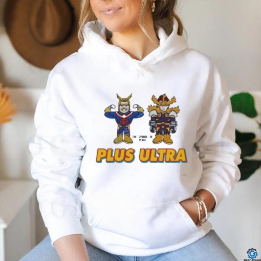 Animekickback merch hero plus ultra chenille shirt