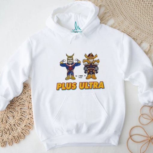Animekickback merch hero plus ultra chenille shirt