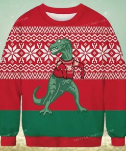 Apiidoo Dinosaur Ugly Sweater For Woman