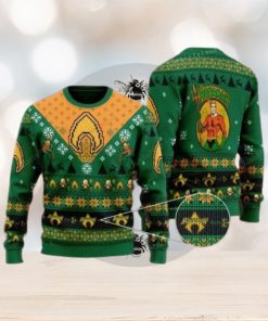 Aquaman Dc Ugly Sweater Christmas Party