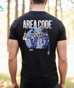 Area code CJ Stroud & Tank Dell Houston Texans shirt