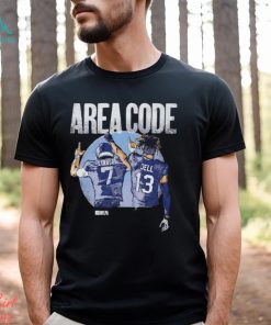 Area code CJ Stroud & Tank Dell Houston Texans shirt