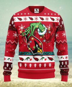 Arizona Cardinals Grinch Christmas Ugly Sweater