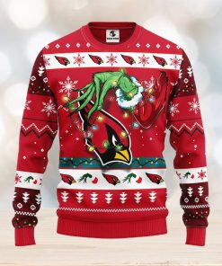 Arizona Cardinals Grinch Christmas Ugly Sweater