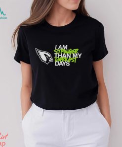 Arizona Cardinals I Am Stronger Than My Darkest Days shirt