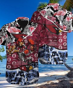 Arizona Cardinals NFL Football Custom Name Hawaiian Shirt