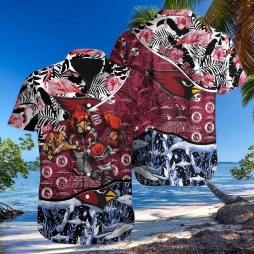 Arizona Cardinals NFL Football Custom Name Hawaiian Shirt