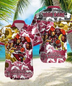 Arizona Cardinals NFL Full Printing Classic Hawaiian Button Shirt