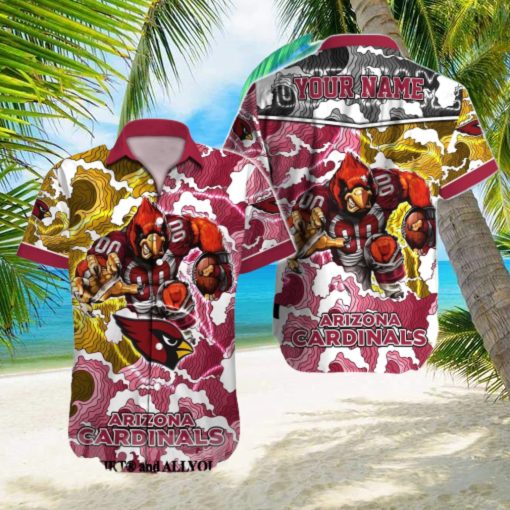 Arizona Cardinals NFL Full Printing Classic Hawaiian Button Shirt