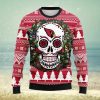 Philadelphia Flyers Skull Flower Ugly Christmas Ugly Sweater