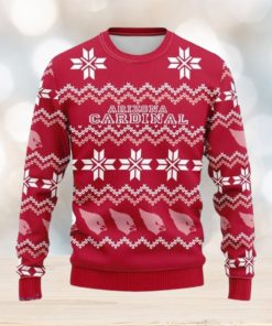 Arizona Cardinals Ugly Christmas Sweater 3D Gift For Fans