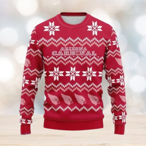 Arizona Cardinals Ugly Christmas Sweater 3D Gift For Fans