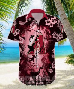 Arizona Diamondbacks Hawaiian Shirt And Short Set Gift Men Women