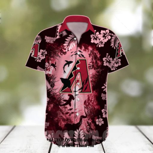 Arizona Diamondbacks MLB 3D Full Printed Hawaiian Aloha Shirt