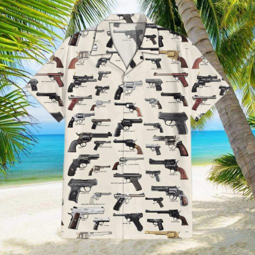 Armory Pistol Globe Collection Hawaiian Shirt EDtK8rPVV