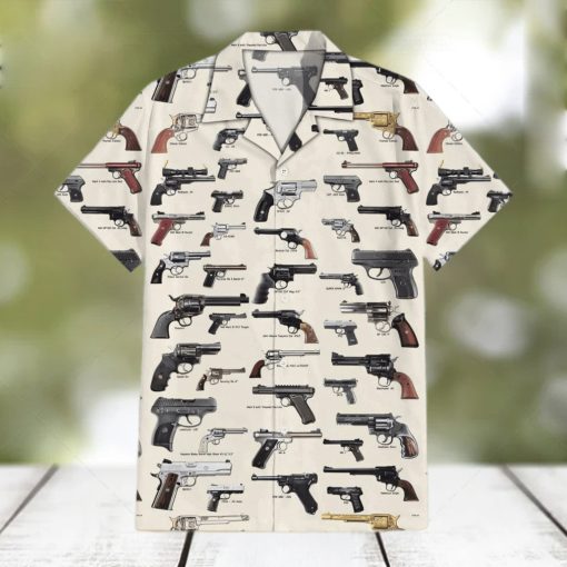 Armory Pistol Globe Collection Hawaiian Shirt EDtK8rPVV